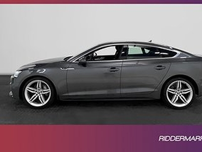 Audi A5 Sportback 2.0 TDI 190hk S-Line Cockpit B-kamera Navi