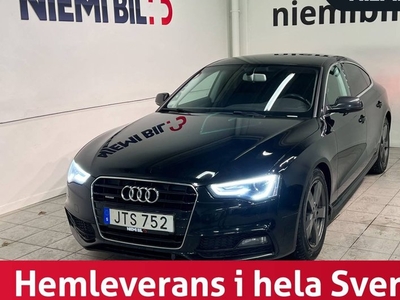 Audi A5Sportback 2.0 Quattro S Tronic S-Line MoK S V-hjul 2016, Sportkupé