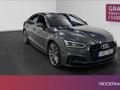 Audi A5Sportback 45 TFSI Q S-Line Halvskinn RS-19