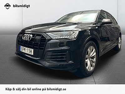 Audi Q7 55 TFSI e Q Cockpit Luftfjädr Matrix Läder BOSE Moms