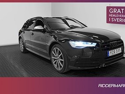 Audi S6 Avant 4.0 TFSI V8 Q 450hk Luft Svart Optik Matrix