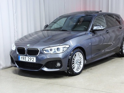 BMW 120d xDrive , M Sport, Drag, Taklucka, S&V-hjul 2018, Halvkombi