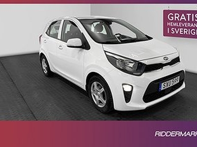 Kia Picanto 1.0 67hk GLS Rattvärme Kamera Sensorer Välservad