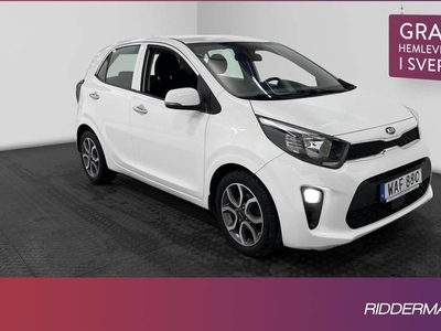 Kia Picanto1.0 Kamera CarPlay Rattvärme Välservad 2021, Halvkombi