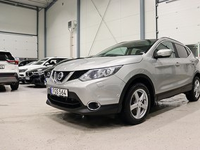 Nissan Qashqai 1.2 DIG-T Drag Navi Pano Keyless Skinn 115hk