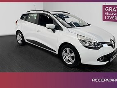 Renault Clio Sport Tourer 1.5 dC 90hk M-värme Navi 0.32l/mil