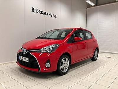 Toyota Yaris Hybrid e-CVT 101hk, S & V-HJUL, NYBESIKTIGAD