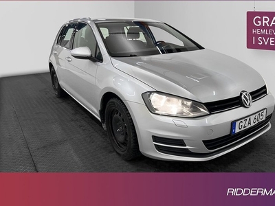 Volkswagen Golf1.4 TSI MultiFuel Style Värmare CarPlay 2016, Halvkombi