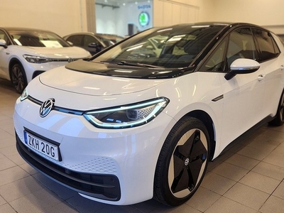 Volkswagen ID.3PRO 58kWh Utrustingspaket MAX 2021, Halvkombi