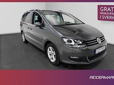 Volkswagen Sharan 2.0 4M 150hk Premium 7-Sits Värm Pano Drag