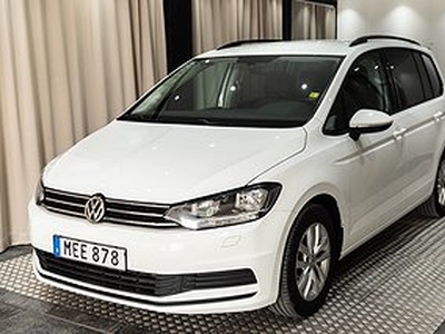 Volkswagen Touran 1.6 TDI DSG 7-sits 115hk Toppskick Nybesiktad