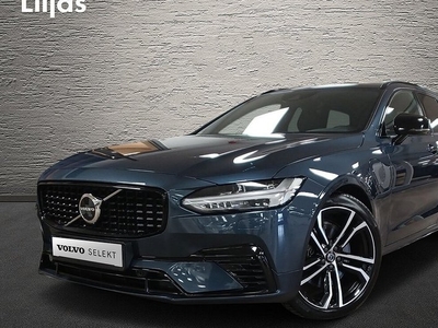 Volvo V90T6 AWD Recharge R-Design Luftfjädring Dragkrok 2021, Kombi