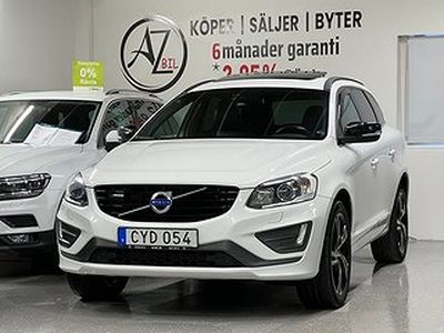 Volvo XC60 Polestar Optimering D4 AWD R-Design, PANORAMA