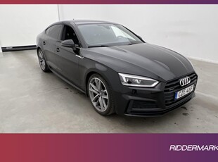 Audi A5 Sportback 45 TFSI Q 245hk S-Line Panorama Halvskinn