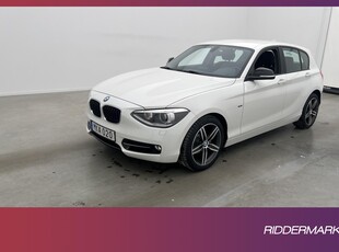 BMW 118 d Sport line Sensorer Keyless Bluetooth Farthållare