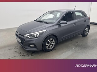 Hyundai i20 1.0 T-GDI blue 100hk Trend Kamera Rattvärme