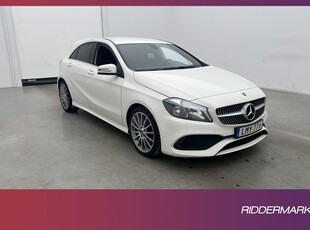 Mercedes-Benz A 180 122hk AMG Kamera Halvskinn Farthållare