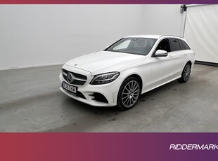 Mercedes-Benz C 220 T d 4M 194hk AMG D-Värm Kamera Navi Drag