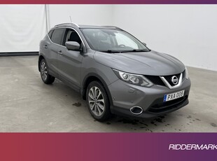 Nissan Qashqai 1.2 DIG-T 115hk Tekna Pano 360° Navi Keyless