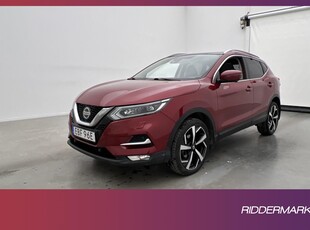 Nissan Qashqai DIG-T 140hk Tekna Pano 360° Navi Halvskinn