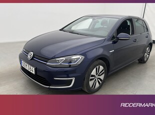 Volkswagen e-Golf 35.6 kWh 136hk Dynaudio Kamera CarPlay Nav