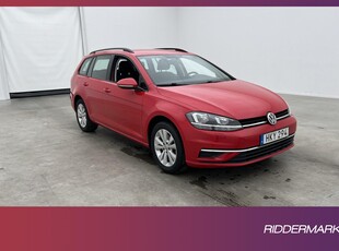 Volkswagen Golf Sportscombi TSI 110hk Kamera CarPlay Drag