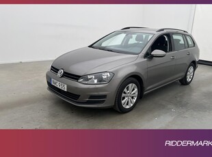 Volkswagen Golf Sportscombi TSI 110hk Kamera CarPlay Drag