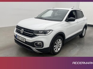 Volkswagen T-Cross 1.0 TSI 116hk GT Sensorer Adaptiv-Fart