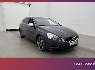 Volvo V60 D4 163hk R-Design P-Värmare Skinn Keyless Sensorer