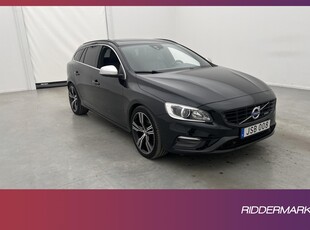 Volvo V60 D4 181hk R-Design VOC D-Värm Navi Skinn Rattvärme