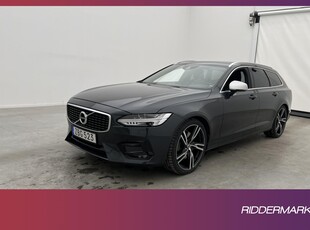 Volvo V90 D5 AWD R-Design Pano B&W VOC Värm HUD Kamera Drag