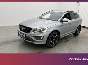 Volvo XC60 D5 AWD R-Design VOC Värm Navi BLIS Sensorer Drag