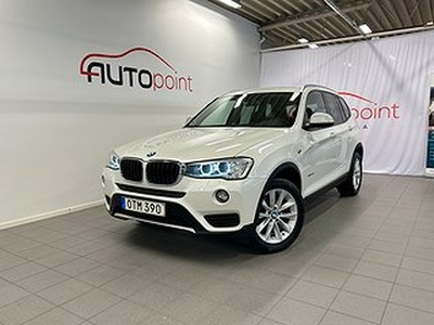 BMW X3 xDrive20d 190hk Automat / D-VÄRMARE / DRAG / SKINN