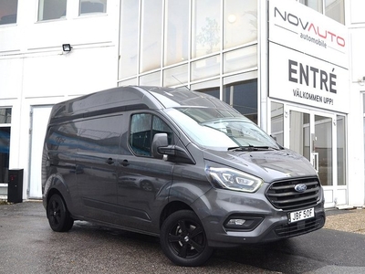 Ford CustomTransit 300 L2H2 Högtak Dragkrok Värmare Kamera 2019, Minibuss