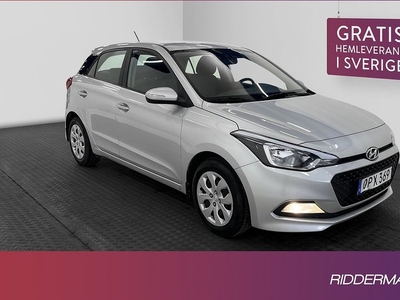 Hyundai i201.2 Rattvärme Välservad En-brukare 0,4l mil 2018, Halvkombi