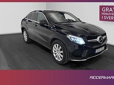 Mercedes-Benz GLE Coupé 350d 4M 258hk AMG H/K Värm 360° Drag