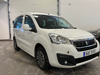 Peugeot Partner Tepee1.6 BlueHDi Motorvärmare PDC Bluetooth 2017, Minibuss