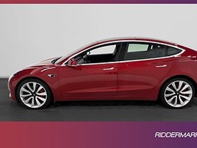 Tesla Model 3 Performance AWD 510hk Svensksåld Autopilot