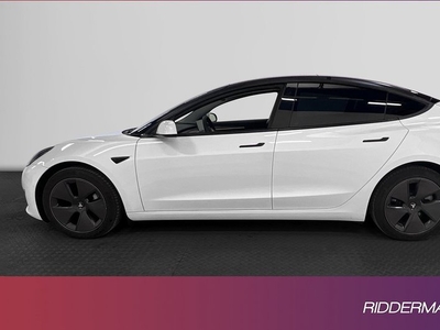 Tesla Model 3AWD Long Range Pano Bkamera Skinn Navigation 2021, Halvkombi