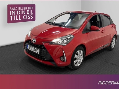 Toyota Yaris1.5 VVT-iE 5-dörrar Y20 Kamera Farthållare 2019, Halvkombi