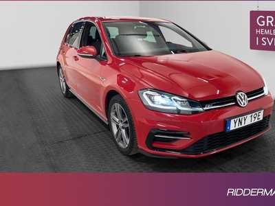 Volkswagen Golf1.5 R-Line Sensorer CarPlay Välservad 2020, Halvkombi