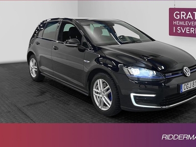 Volkswagen GolfGTE 1.4 TSI DSG Sensorer Välservad 2016, Halvkombi