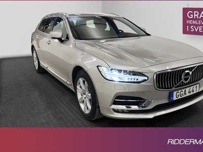 Volvo V90D4 Inscription VOC Värm Kamera Navi Rattvärme Drag 2017, Kombi