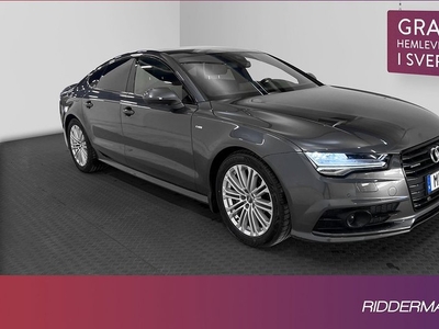 Audi A7Sportback TFSI Q S-Line Kamera Matrix Skinn 2017, Sportkupé