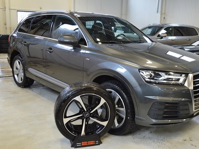 Audi Q7 3.0 TDI V6 quattro S-Line Aut/7-sits/D-värmare/Drag