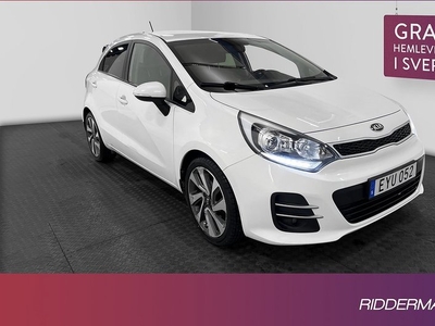 Kia Rio1.2 CVVT GLS Kamera Navi Rattvärme Välservad 2015, Halvkombi