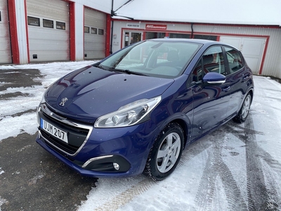 Peugeot 208 5-dörrar 1.2 VTi , 1 ägare, m-värm, kamrem bytt