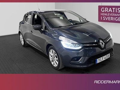 Renault Clio 0.9 TCe 90hk Phll Energy Navi Sensorer Välserv