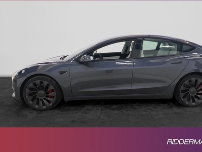 Tesla Model 3Performance AWD Svensksåld Ljus interiör 2021, Halvkombi