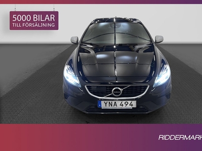 Volvo V40 D2 120hk R-Design VOC Kamera Navi BLIS Välservad